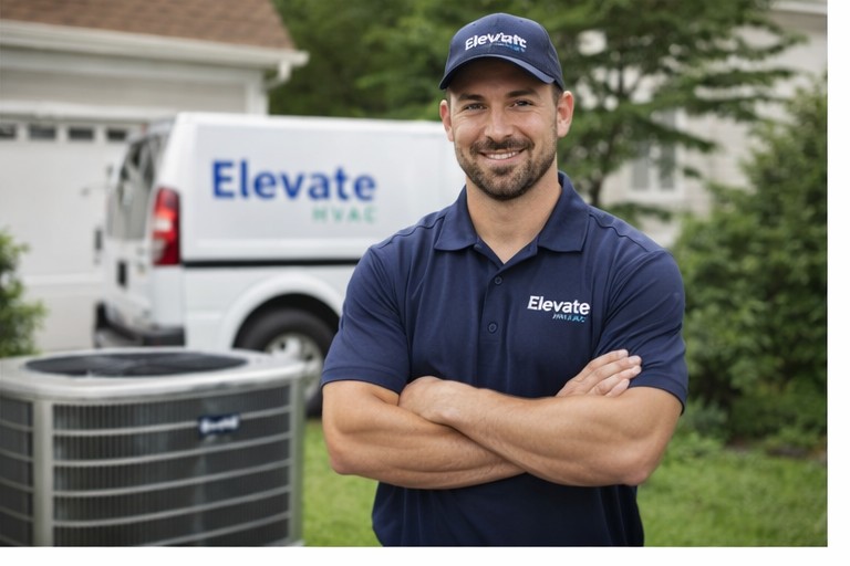 Elevate HVAC website